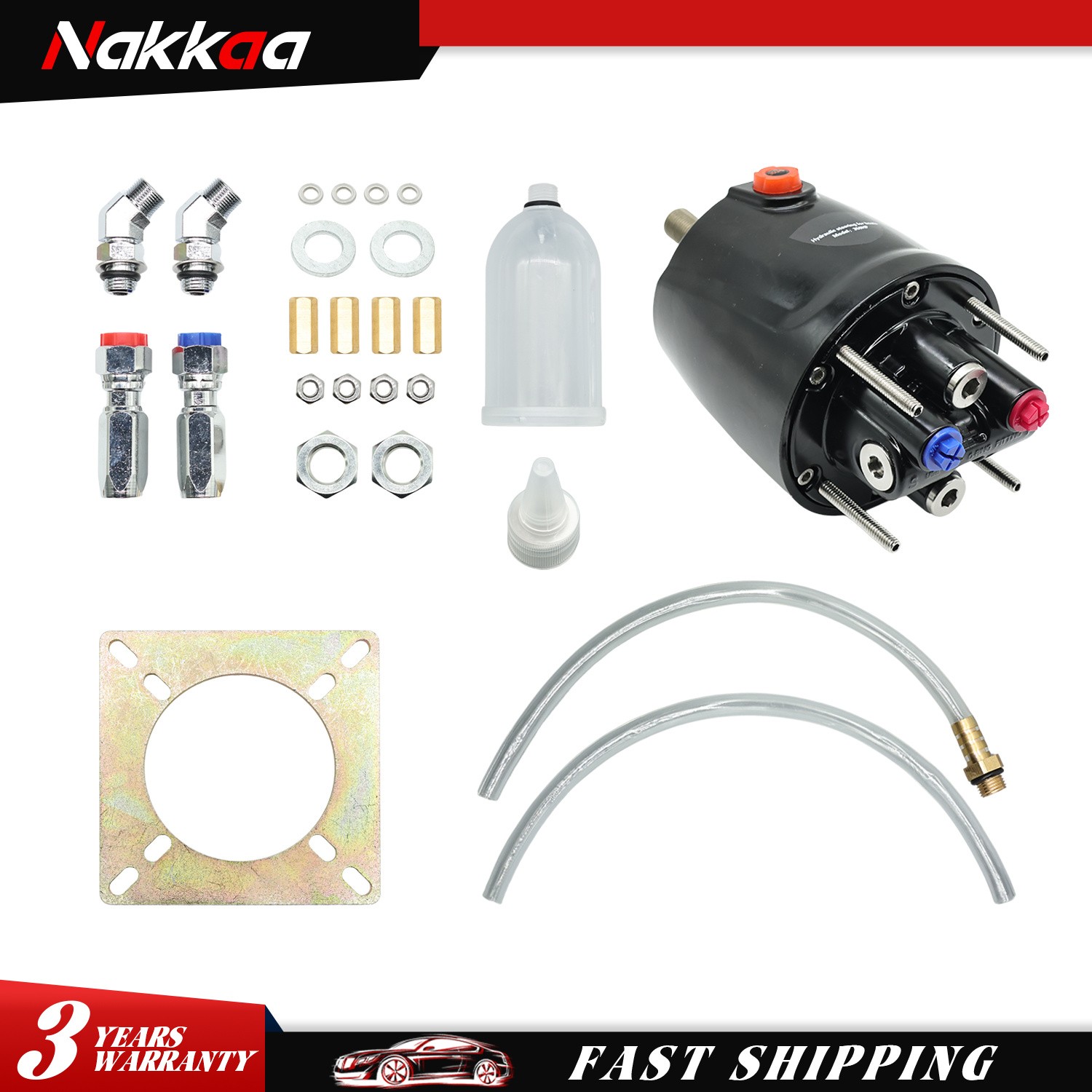 For SeaStar Teleflex HH5272-3 Helm 2.4 Cu In Hydraulic Outboard Steering Pump