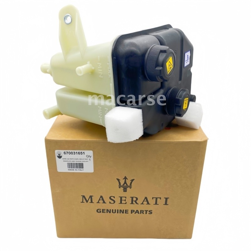 NEW Expansion Tank Assembly For Maserati Ghibli Quattroporte & Levante 670031651