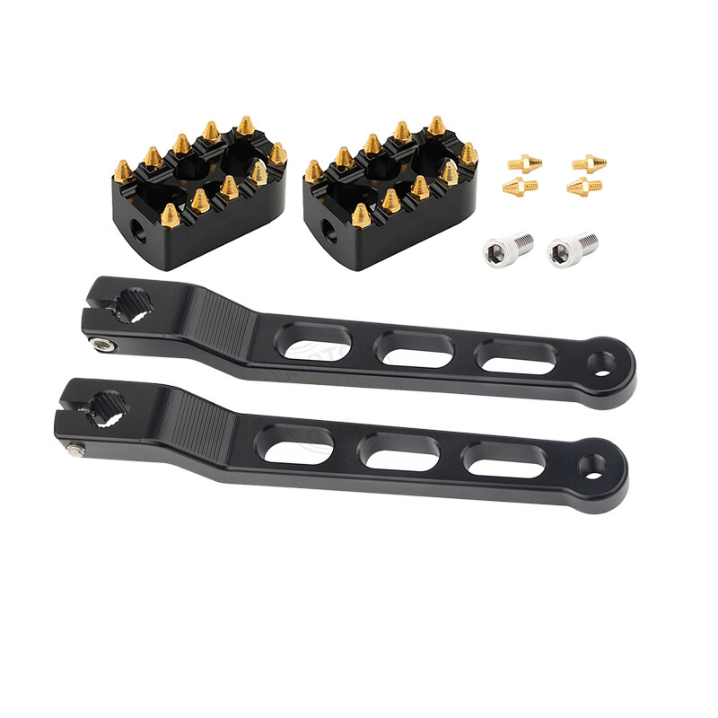 USA Foot Pegs Floorboards Shifter Pegs Levers For Harley Road King Street Glide