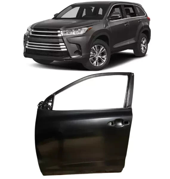 Fit 2015 2016 2017 2018 2019 TOYOTA HIGHLANDER Exterior Front Left Door Shell