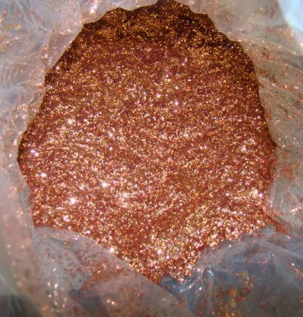 Copper Penny Metal Flake Glitter .025 0.025 Square Painting Crafting Hot Rod