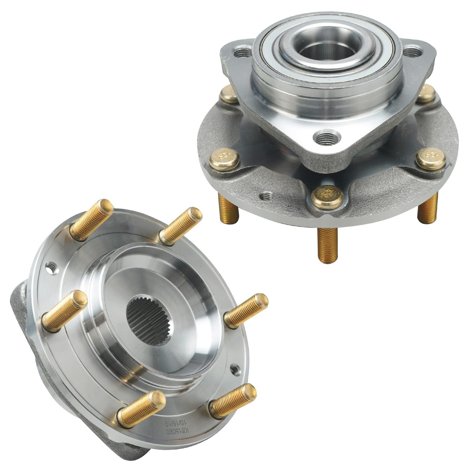 Front Wheel Bearing Hub Tierods Ball Joint Kit for Hyundai Entourage Kia Sedona