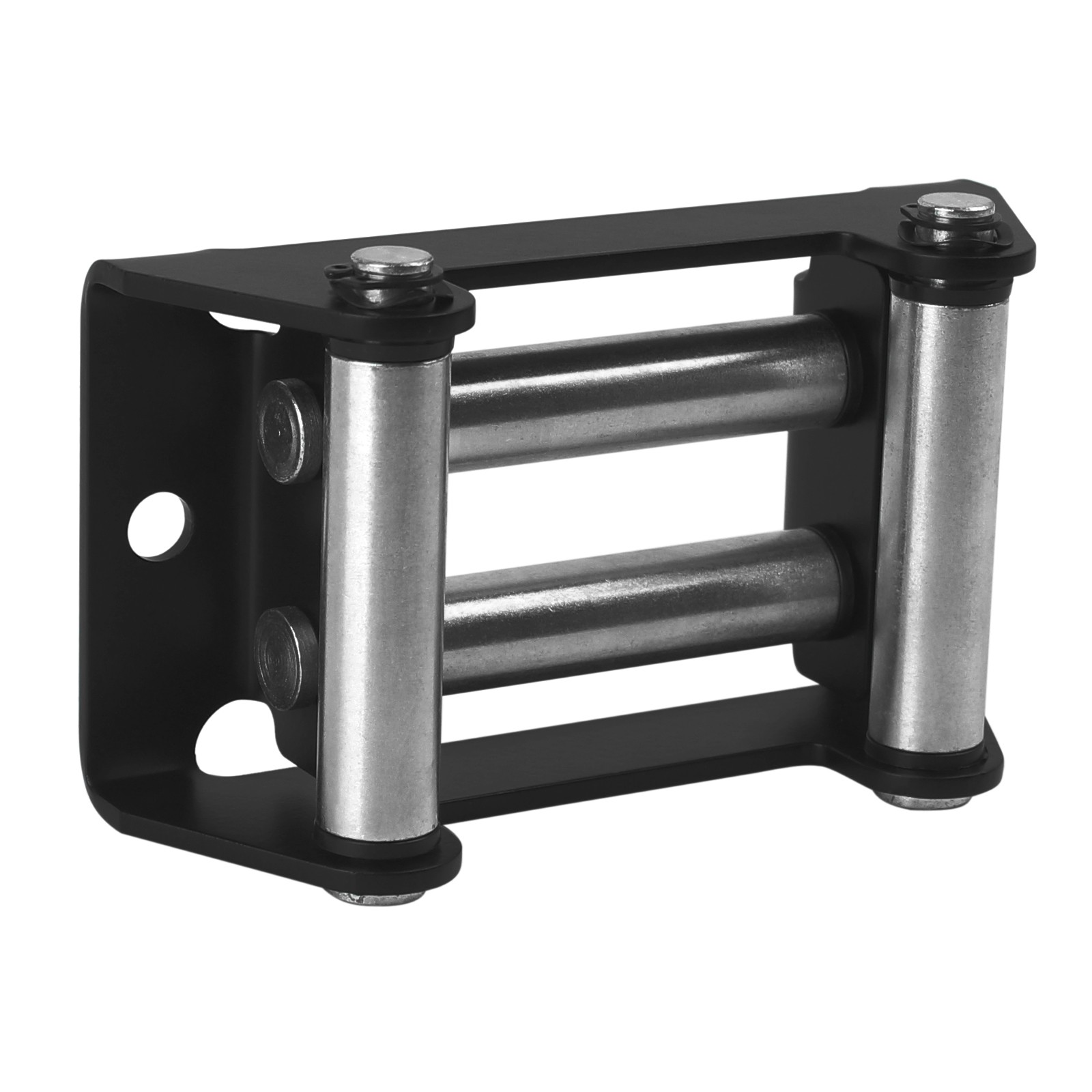 4-1/3″ Winch Roller Fairlead 4 Way Cable Lead Guide For ATV UTV 2000LBS Winch