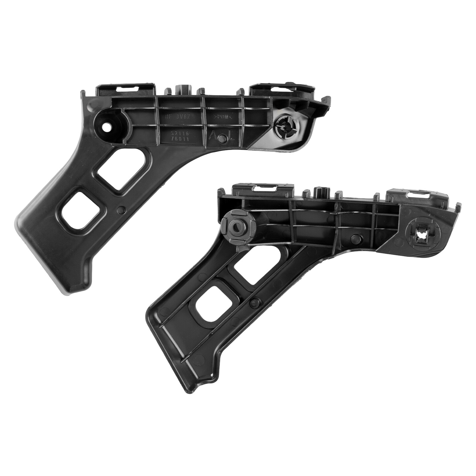 2 Pcs Front LH + RH Plastic Bumper Bracket Set For 2011-2017 Lexus CT200h USA