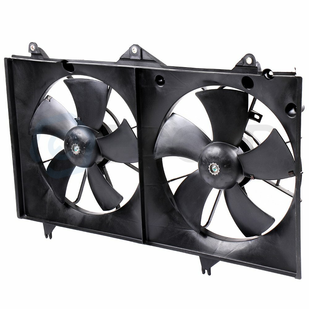 Radiator Condenser Cooling Fan Assembly For 2002 2003-2006 Toyota Camry LE SE