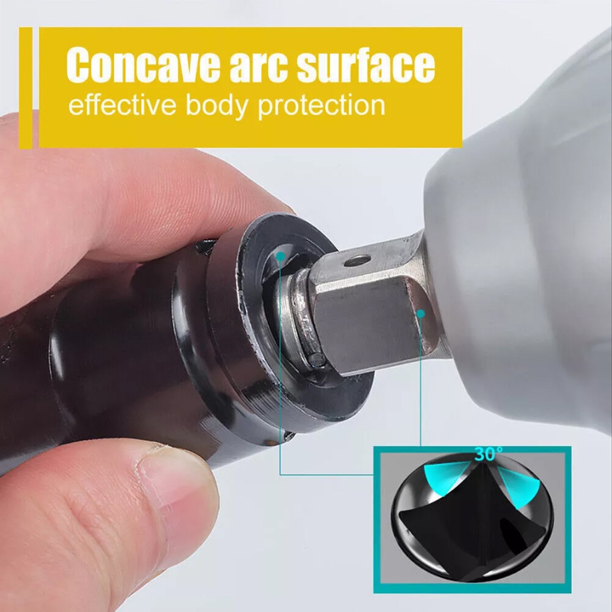 20PCS 1/2Inch Impact Sockets Set Drive Metric 8mm-32mm Deep 6-Point Set w/case