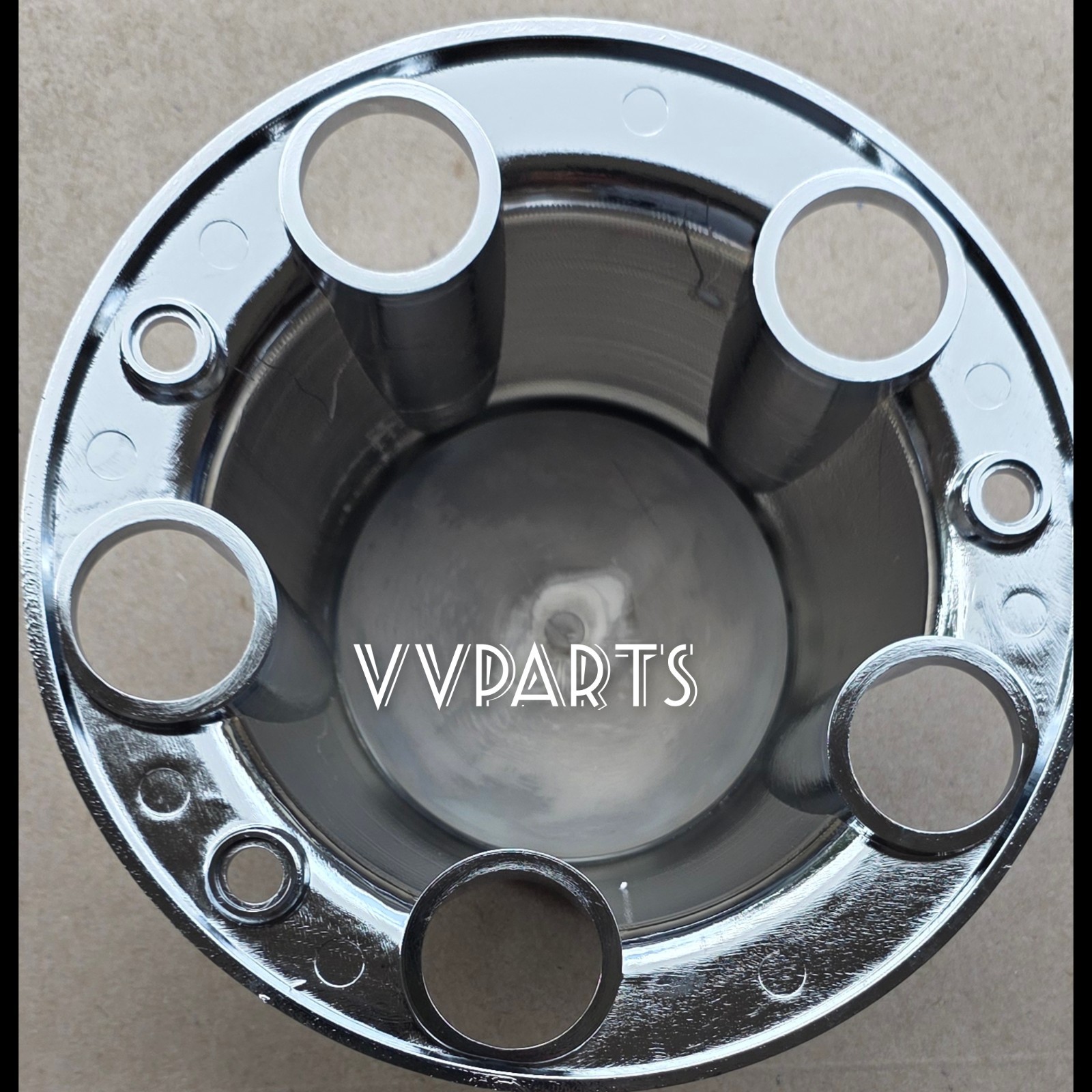 4pcs 1980-1996 FORD F150 BRONCO VAN Chrome Wheel Hub Center Caps RED emblems