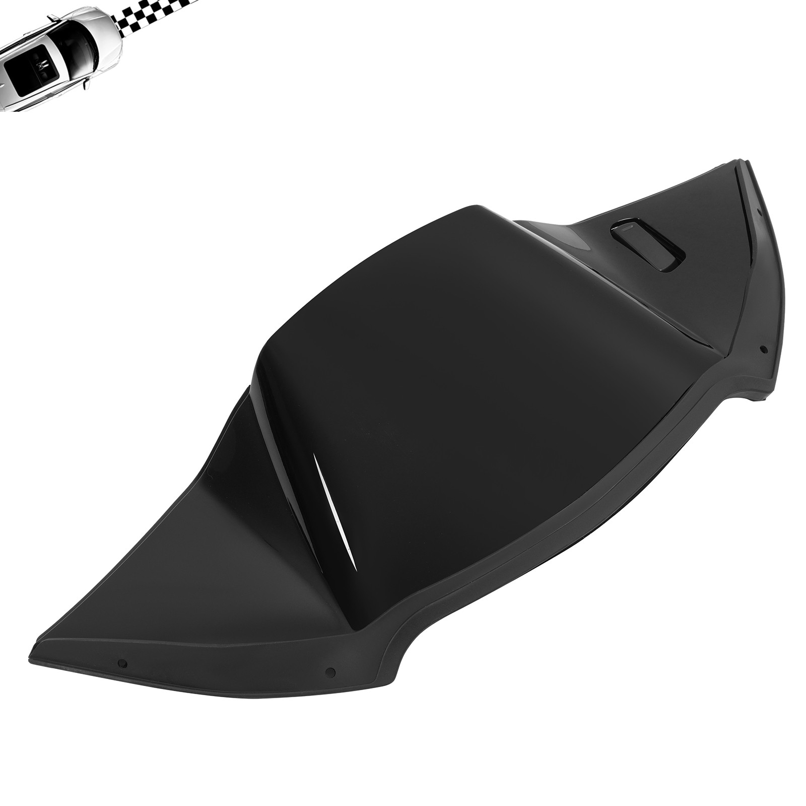 Air Duct Cover Inner Fairing Gloss Black For Harley Road Glide 2015-Up