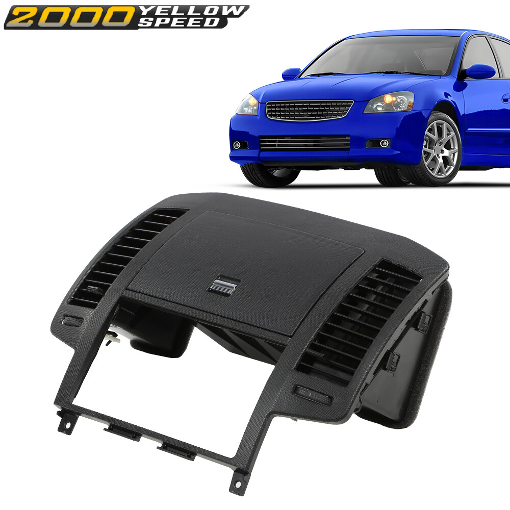 Dash Radio Center Ac Air Vent Trim Bezel Storage Fit For Nissan Altima 2005-2006
