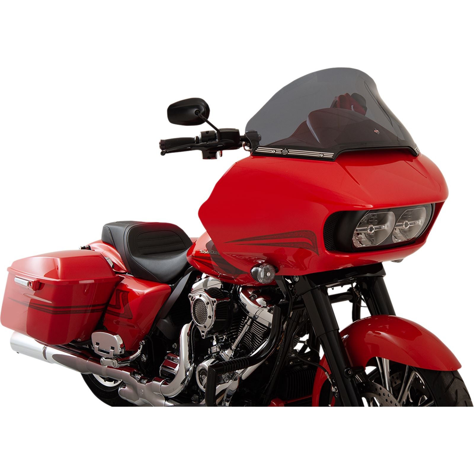 Klock Werks Flare Windshield – Dark Smoke – FLTR KWW-01-0328