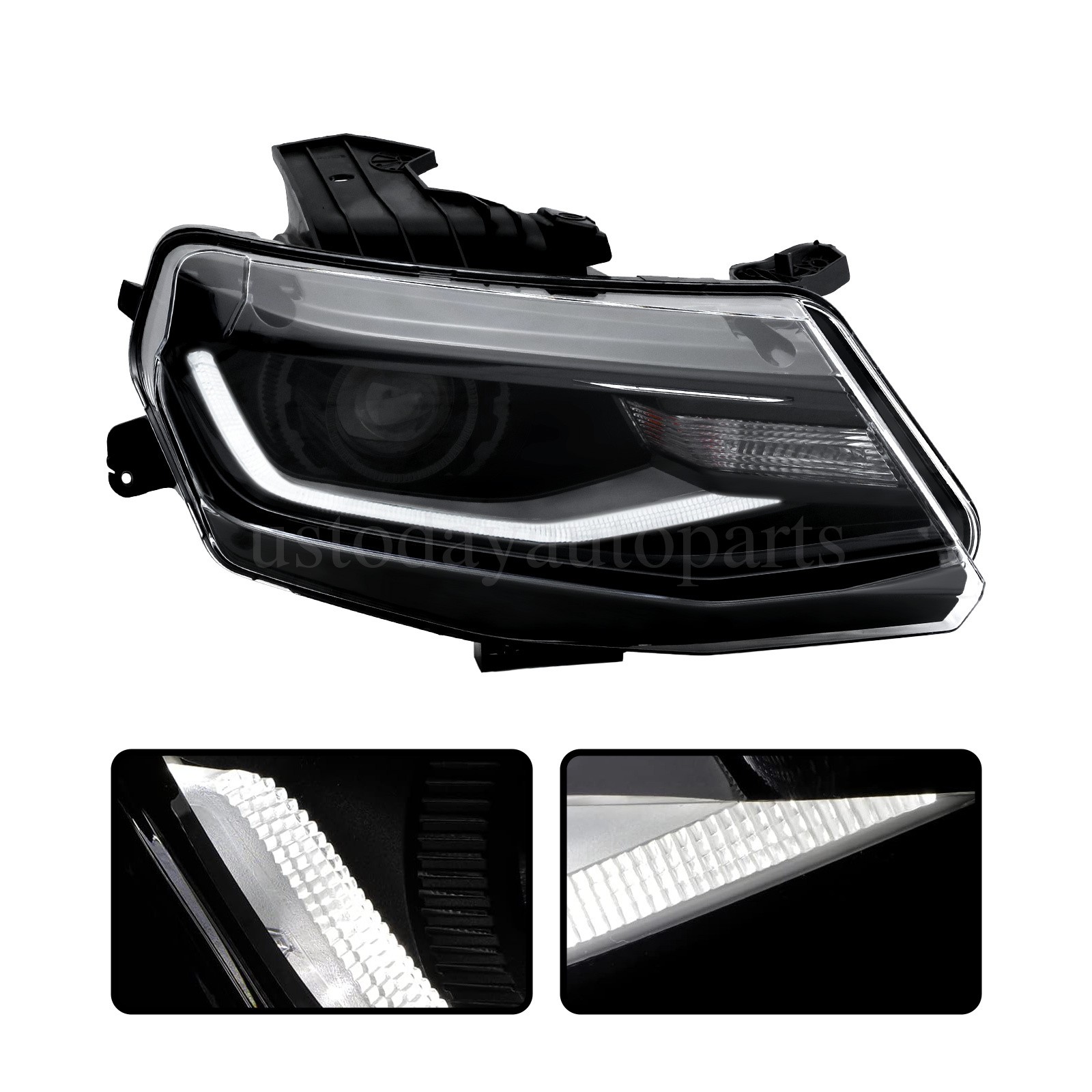 LED For Chevy Camaro 2016-2022 Tube Projector Headlight Right Side WaterProof