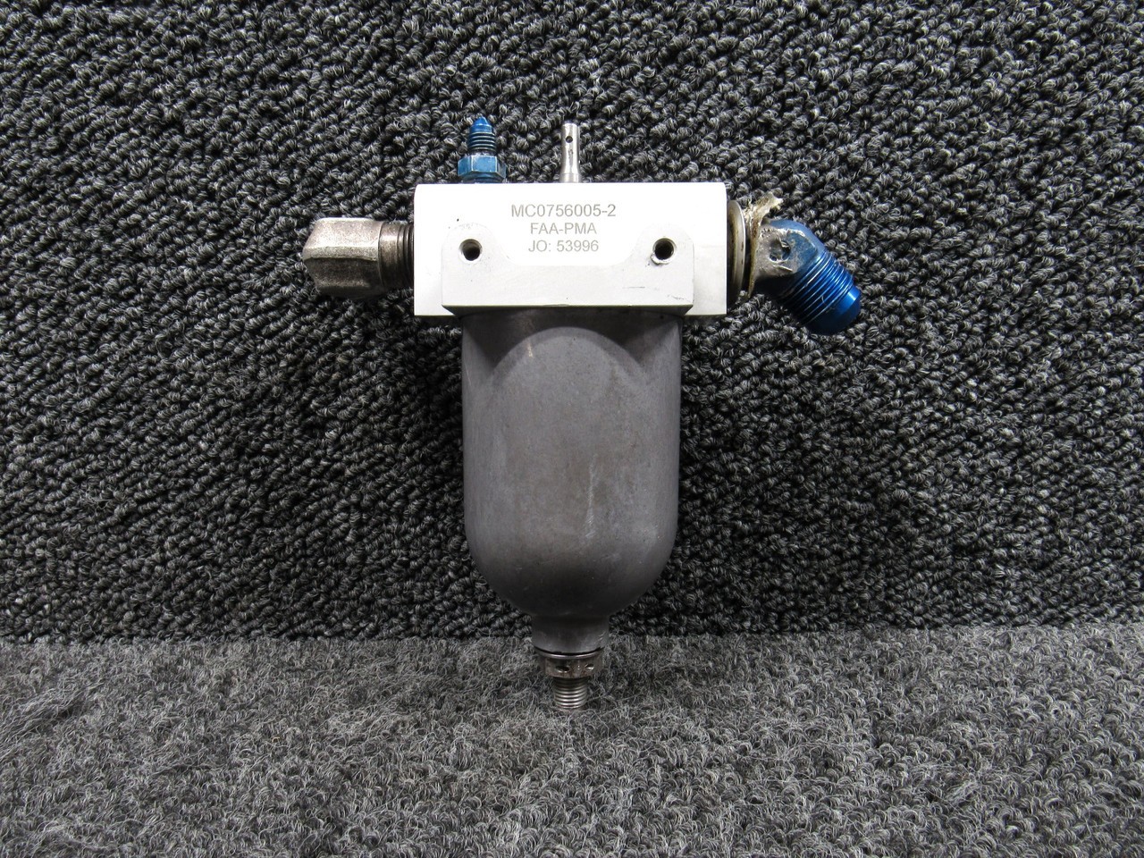 0756005-2 Cessna 182H Fuel Strainer Assembly