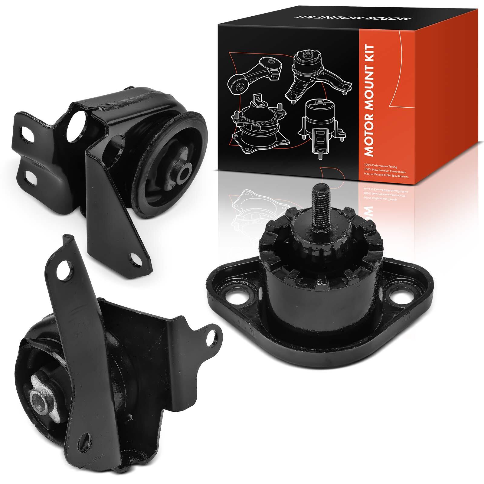 3Pcs Engine Motor & Transmission Mount for Chevy S10 1995-2003 GMC Sonoma Isuzu
