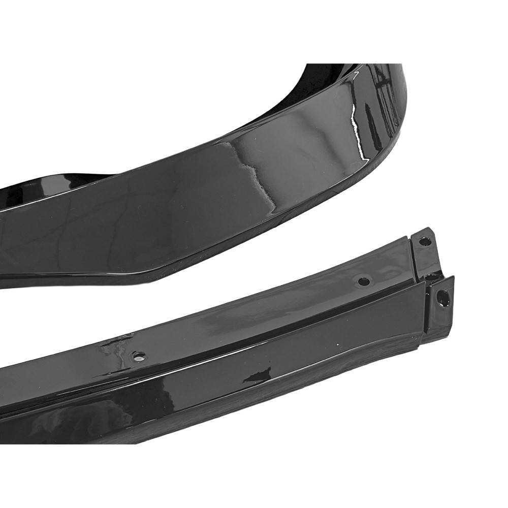 For Dodge Durango 21-2026 SXT/RT/GT/SRT OE Style Gloss Black Front Lip Splitter