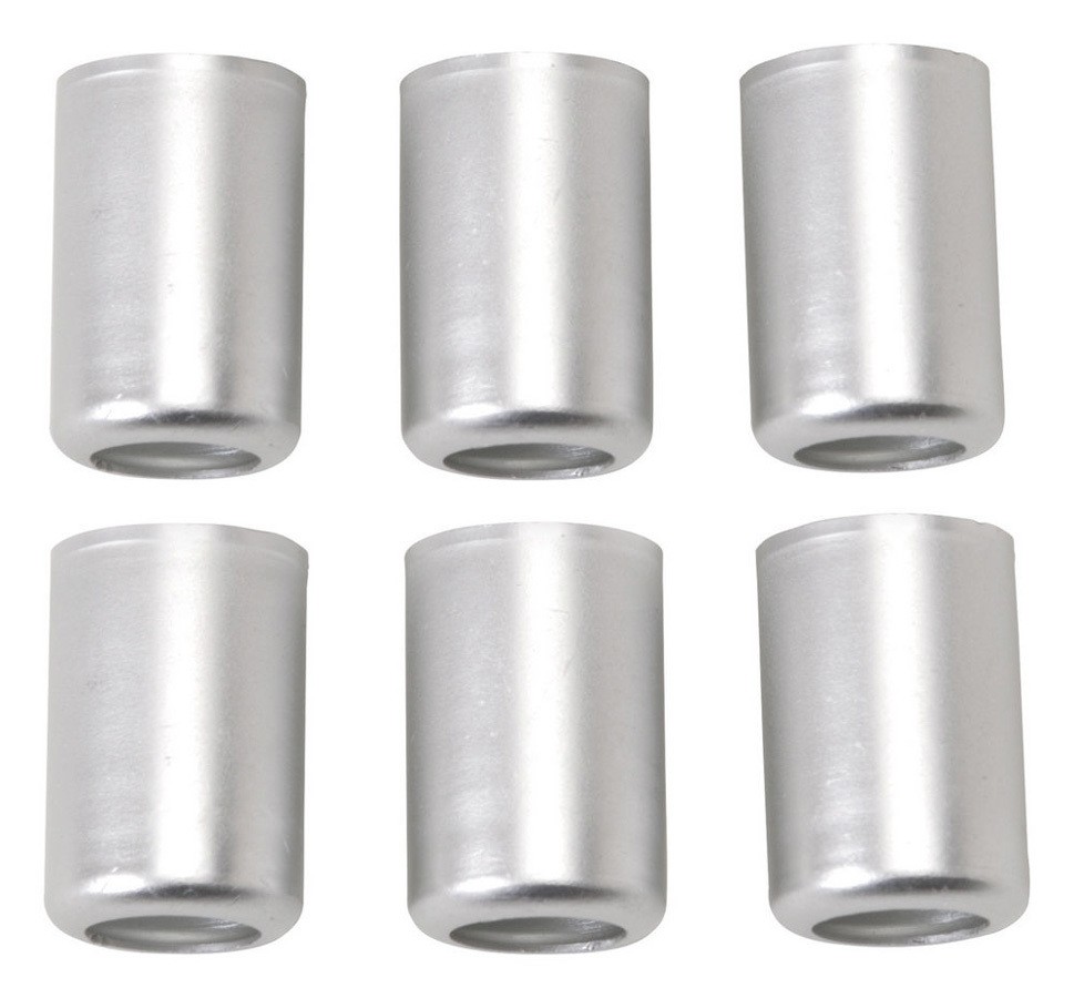 Russell Crimp Collar – Crimp-On – 4 AN – Aluminum – Natural – Set of 6 610353