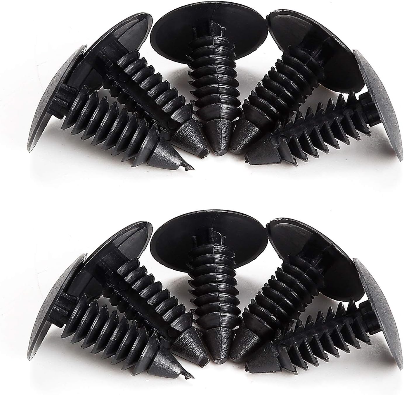 Universal Plastic Rivets 30pc Black Golf Cart Auto Body Fastener EZGO Yamaha