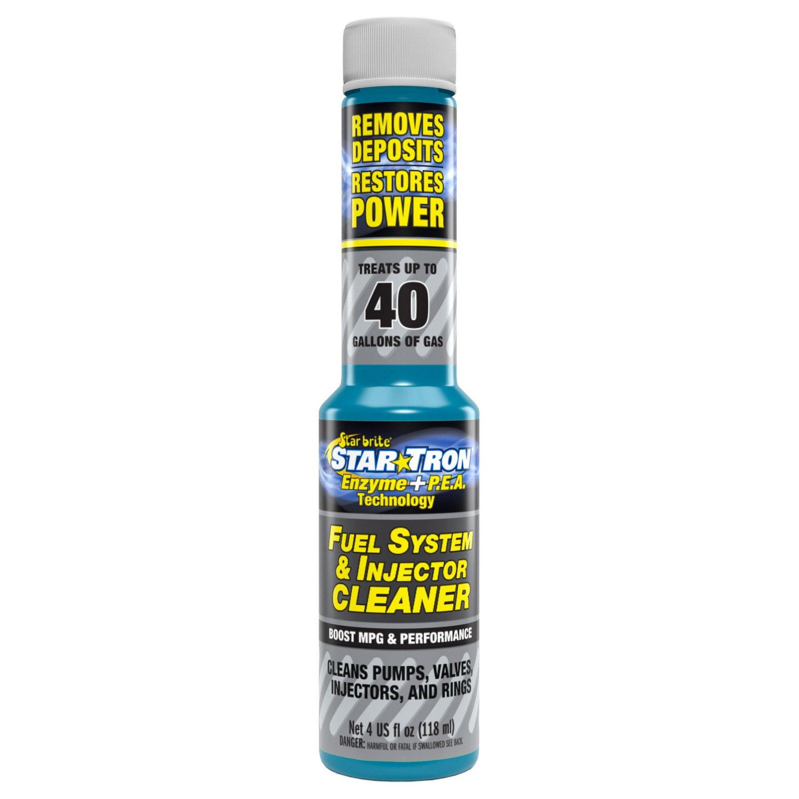 STAR BRITE 096604 Star Tron Fuel System and 1 Count (Pack of 1), Clear