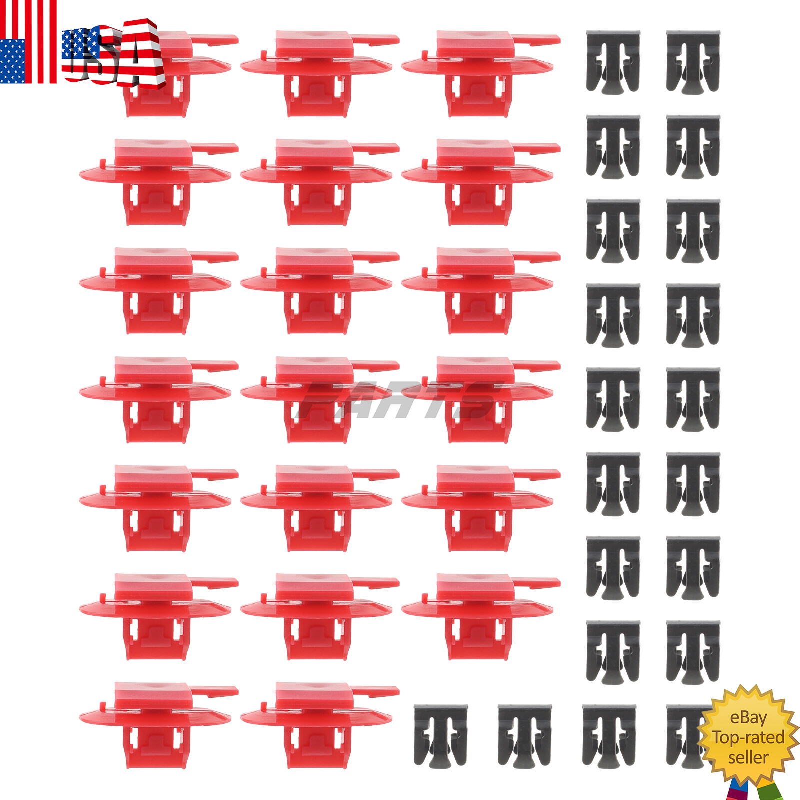 20pcs Interior-Lower Center Pillar Trim Retainer Fits Buick 11547026