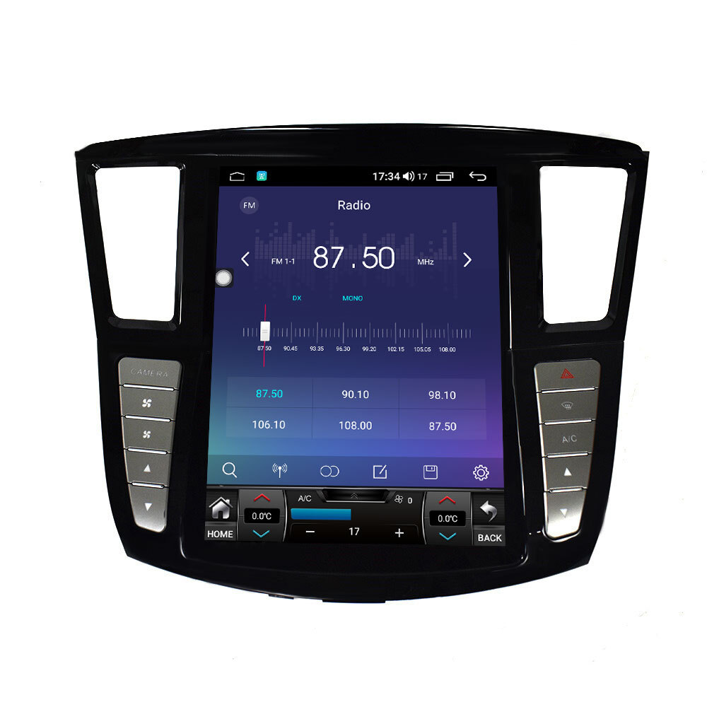 For Infiniti Qx60 Jx35 Car Stereo Radio Player Gps Android 10 Touch Screen 3+32g