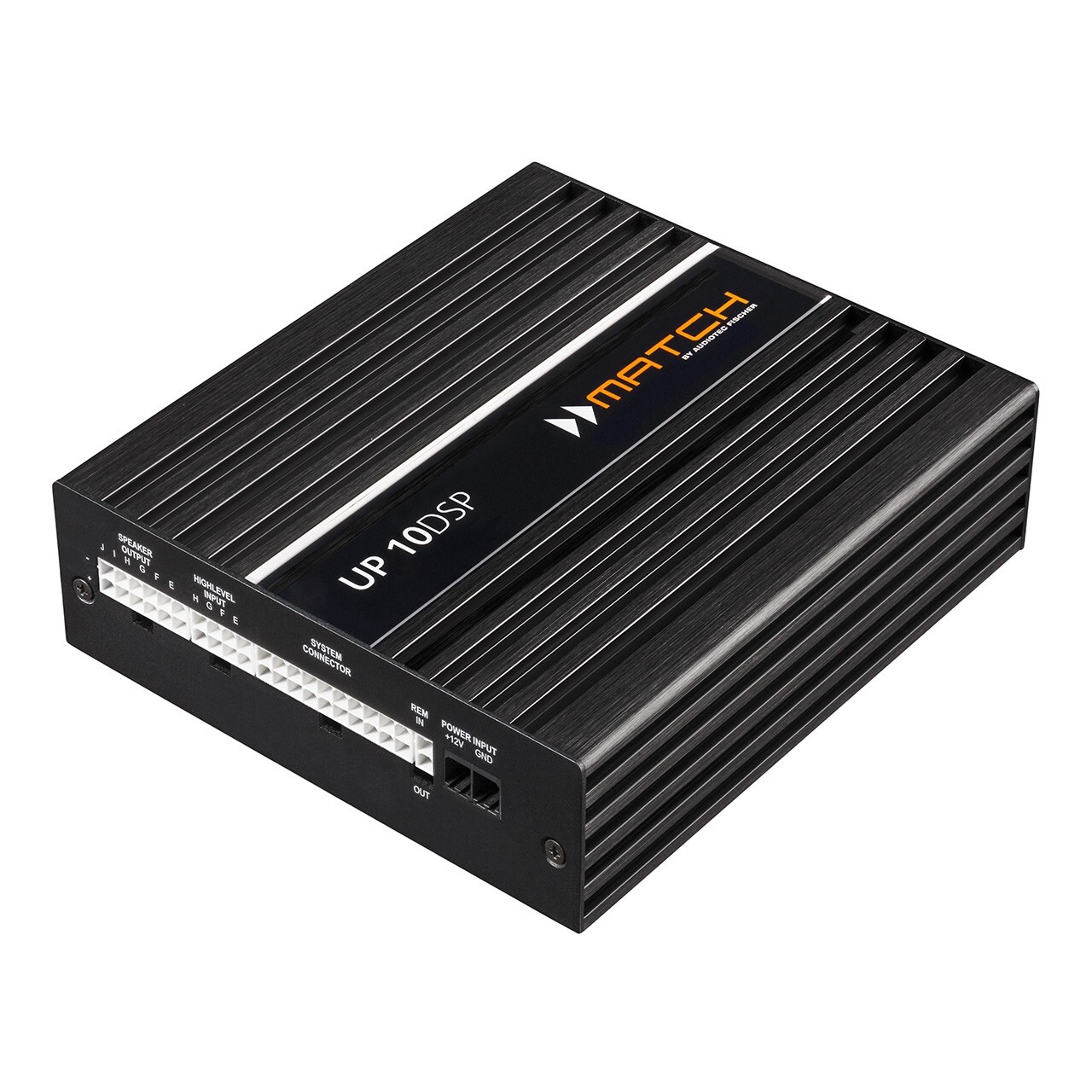MATCH UP 10DSP 10-Ch Plug & Play Upgrade Amplifier 11-Ch 64 Bit DSP Universal