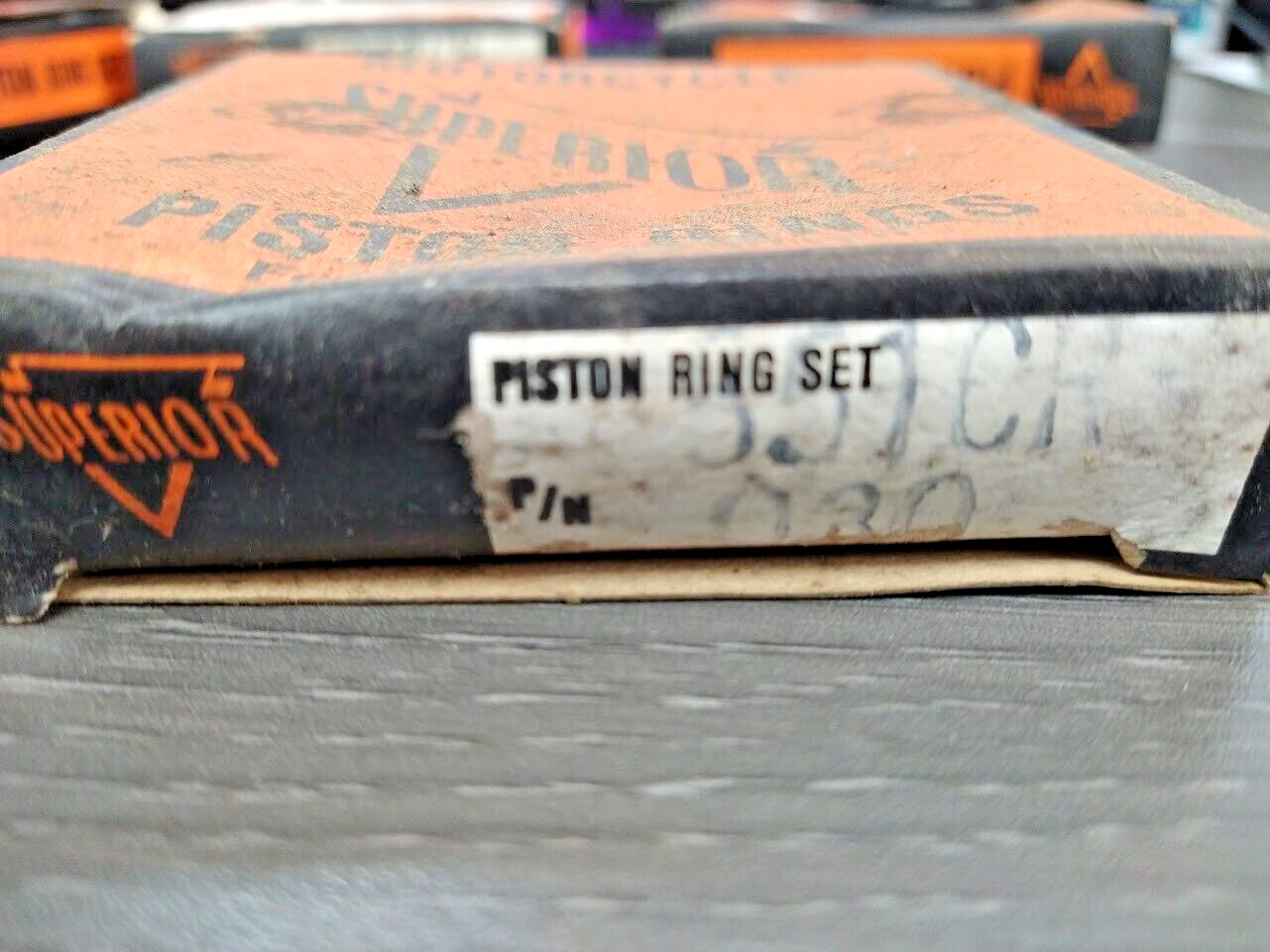 NOS Harley-Davidson Piston Ring Set 551CR .030 Superior Dixie 72 Sportster 1000