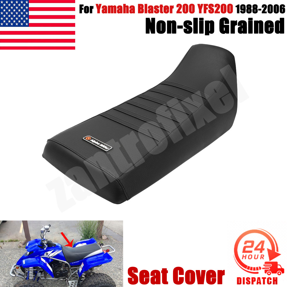 Non-slip Antiskid Ribbed Seat Cover For Yamaha Blaster 200 YSF 200 ATV 1988-2006