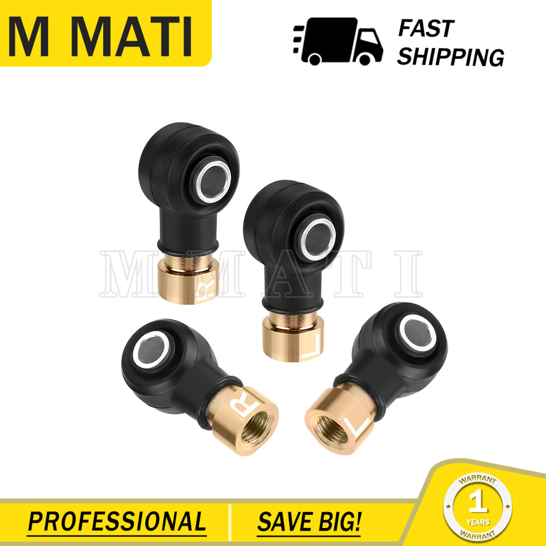 Left & Right Tie Rod End Kit for Polaris Sportsman 500 4×4 6×6 X2 500 1998-2013