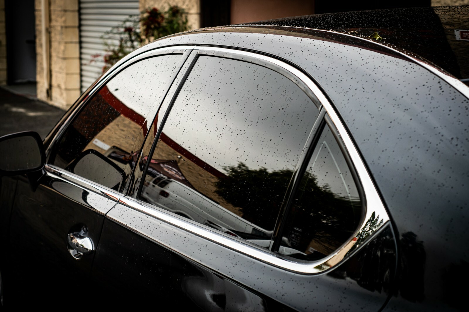 2006-2009 Lexus LS460 Trunk and Lower Door Chrome Delete Overlay