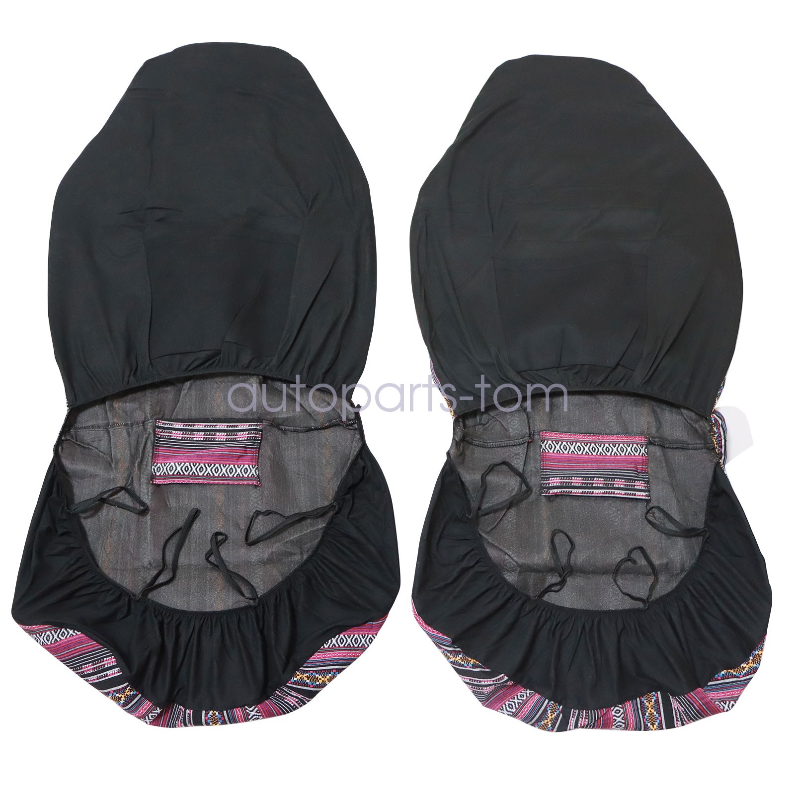 For Subaru Forester 2-Sits Driver & Passenger Cloth Seat Cover As Picture Shows