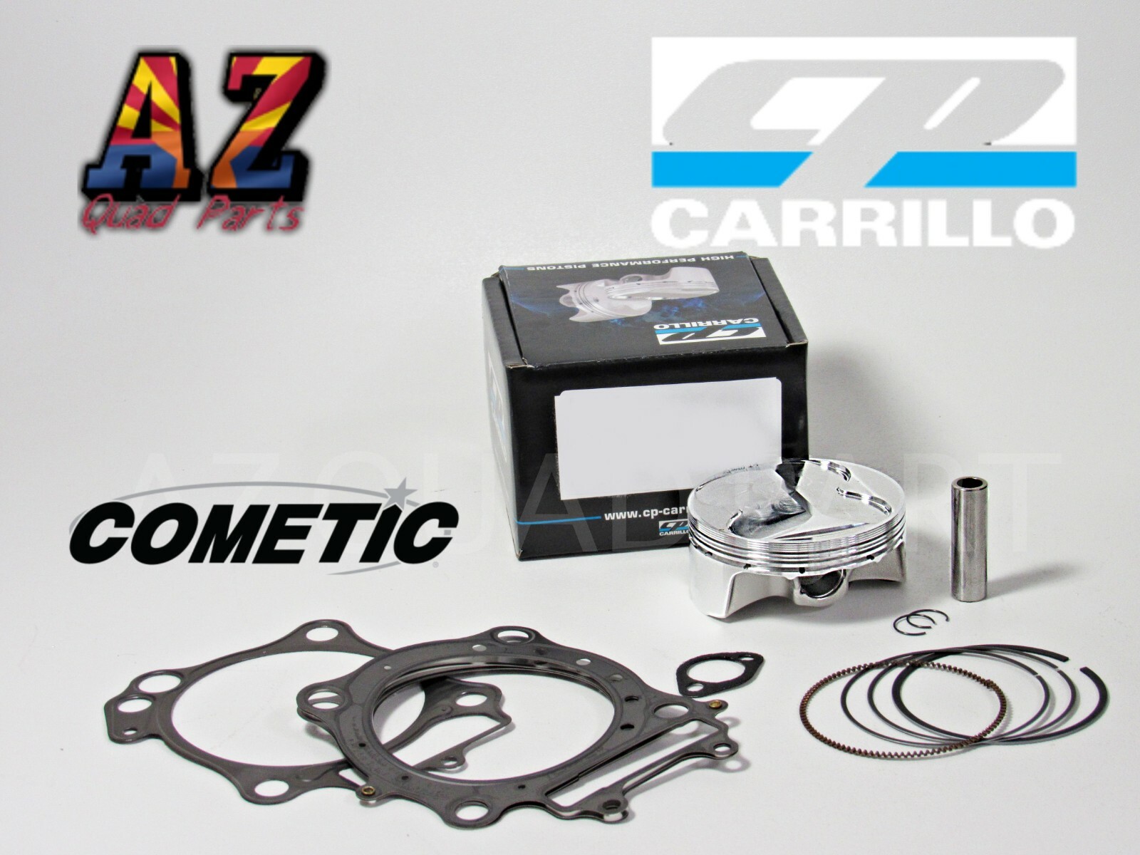 08-22 Suzuki RMZ450 RMZ 450 96mm Stock Bore 13:1 CP Piston Cometic Gaskets