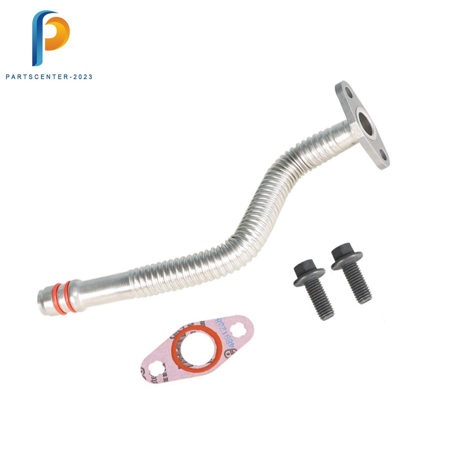 Turbo Oil Return Drain Line Tube Kit Fit for Dodge Cummins 5.9L Diesel 5135786AB