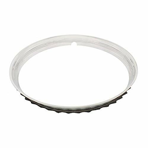 United Pacific A6224-5 15″ Ribbed Stainless Steel Beauty Rim – 1 Unit