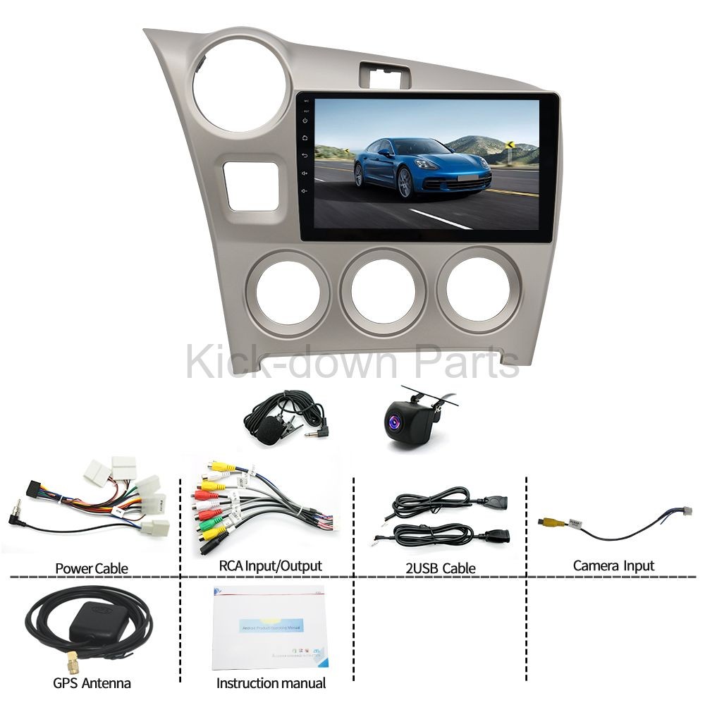 GPS FM/RDS Bluetooth Car Navigation for Toyota Matrix 2009-2014
