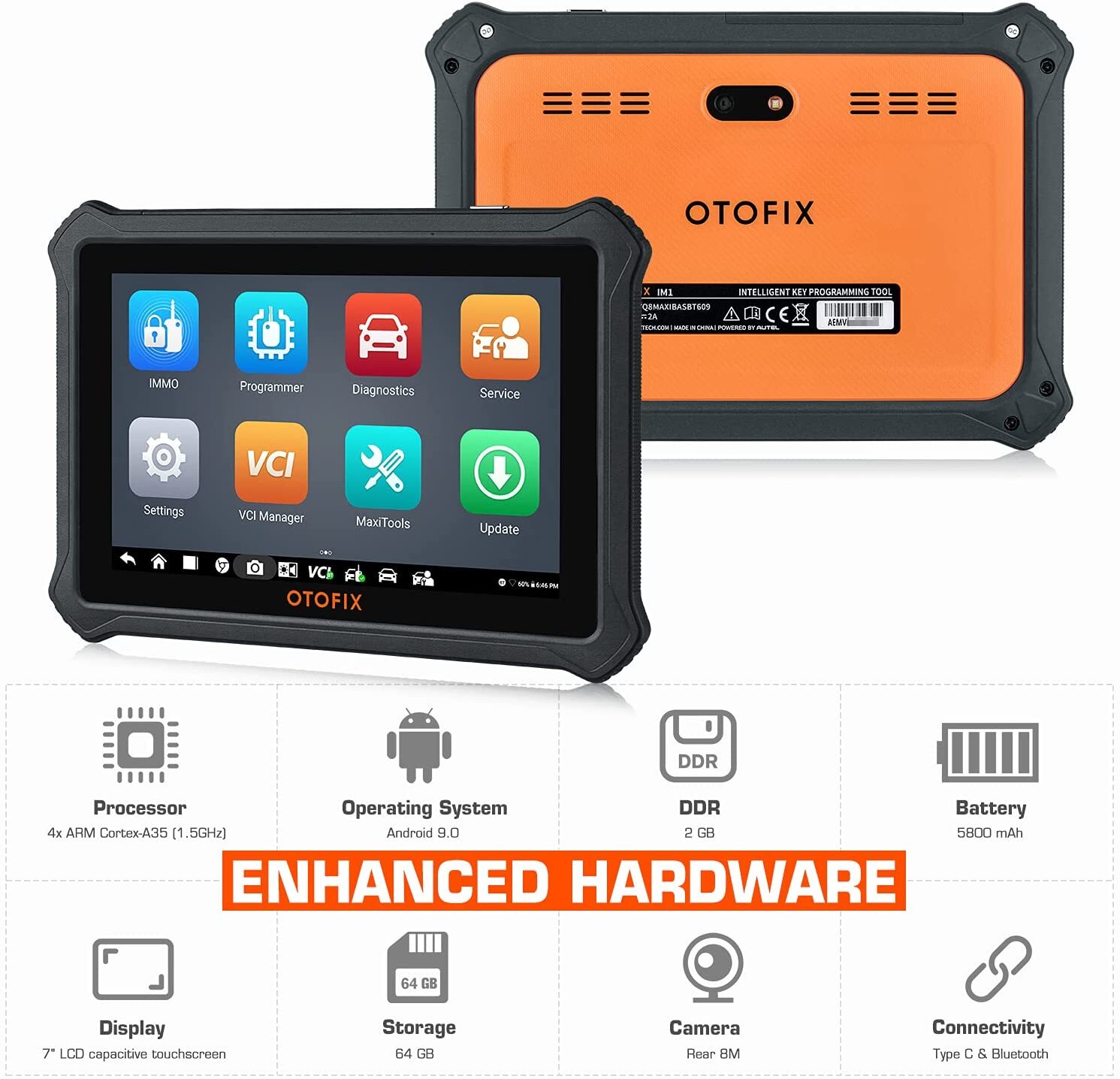 OTOFIX IM1 IMMO Key FOB Programming Full System Bidrectional Diagnostic Scanner