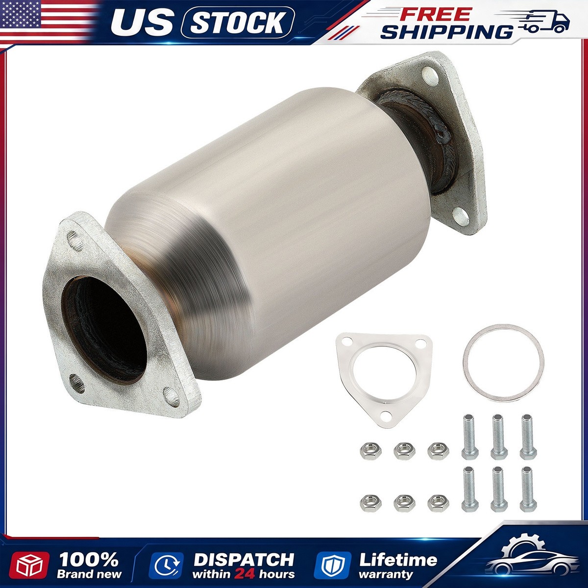 catalytic converter bolt on for honda odyssey bolt on connection direct fit