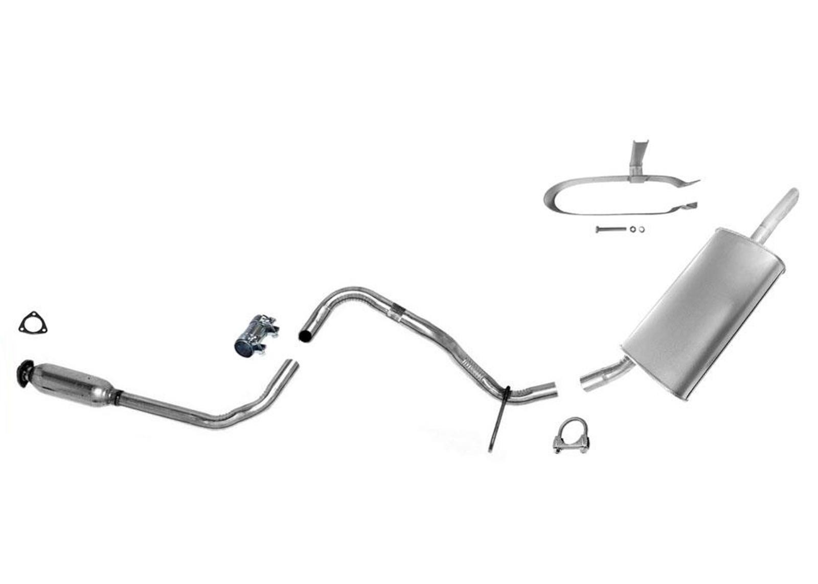 1995 Corsica Beretta Achieva 3.1L Single Outlet Muffler Exhaust Pipe System
