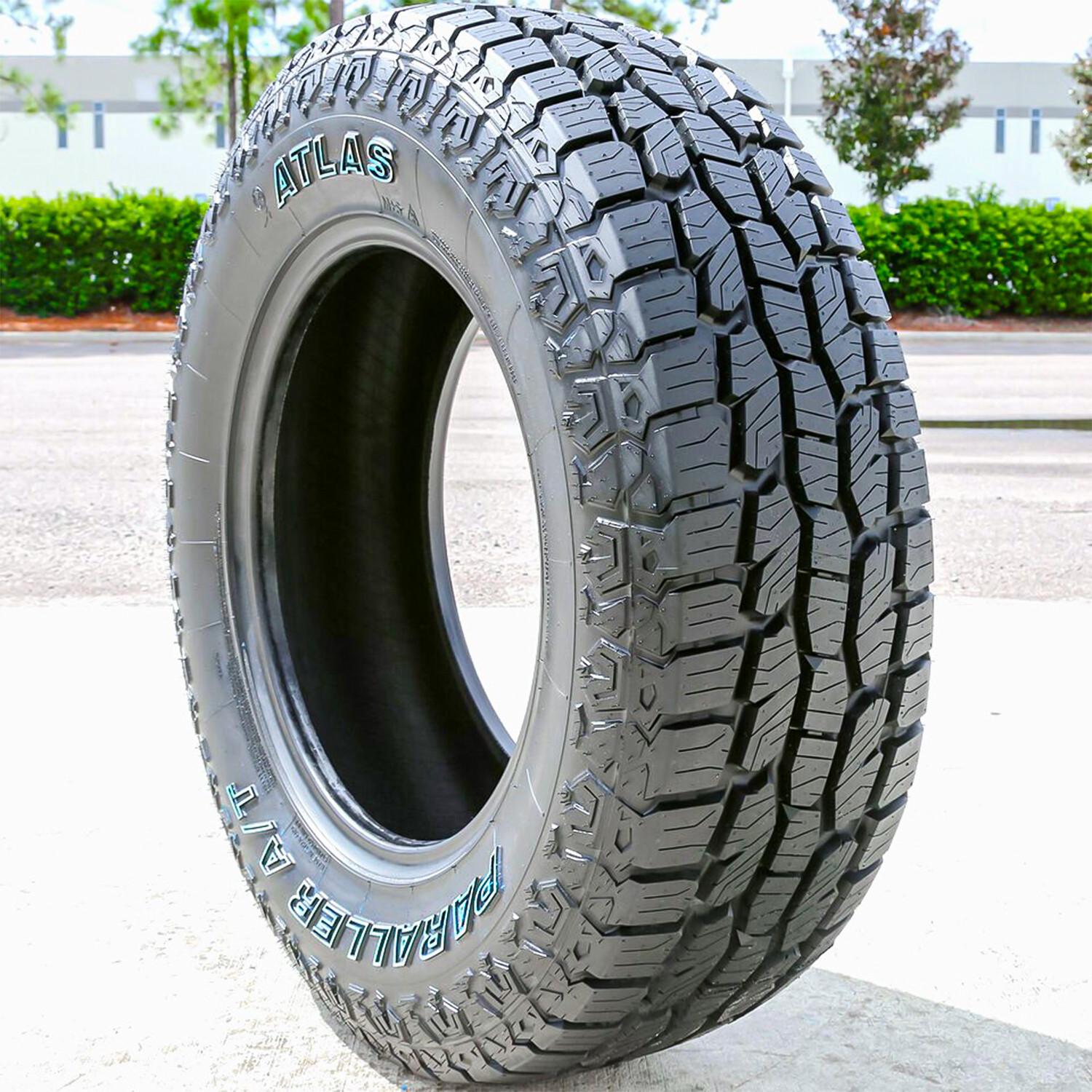 2 Tires Atlas Paraller A/T 245/75R16 111T (OWL) AT All Terrain