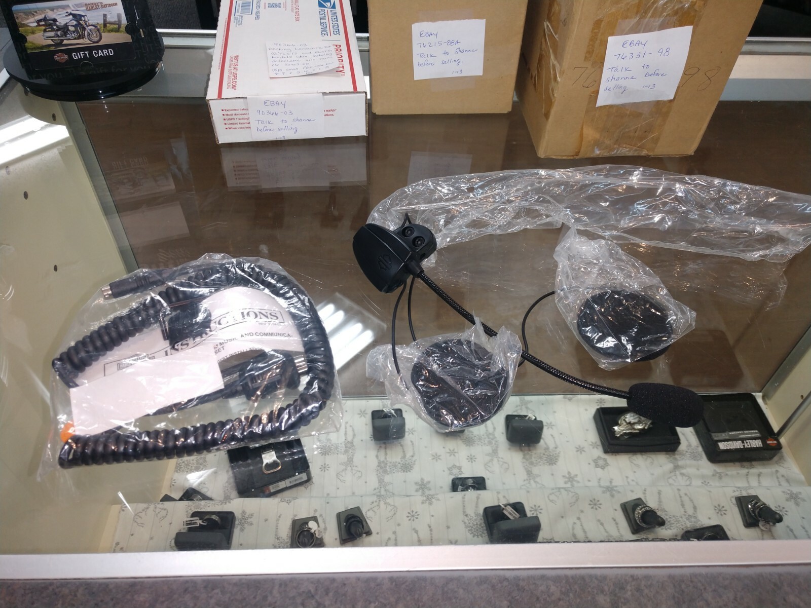HARLEY-DAVIDSON PREMIUM STEREO HELMET HEADSET, NOS#77147-98A