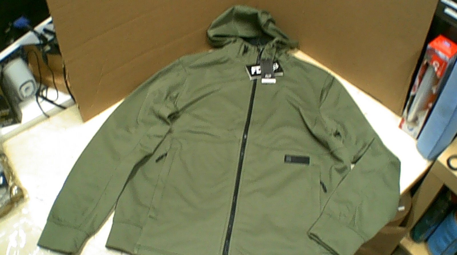 FOX MOTOCROSS MOUNTAIN-BIKE BMX ATV MX JACKET / TRAIL SIDE WINDBLOCK FLEECE MED