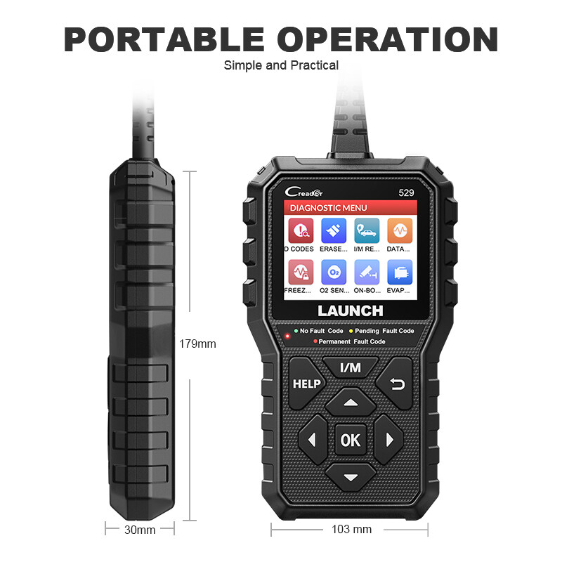 2020 LAUNCH X431 CR529 OBD2 Engine Check Car Code Reader Scanner Diagnostic Tool