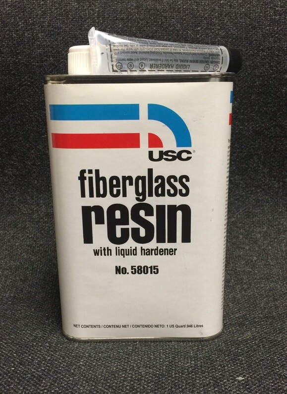 USC 58015 Fiberglass Resin With Liquid Hardener Quart USC-58015