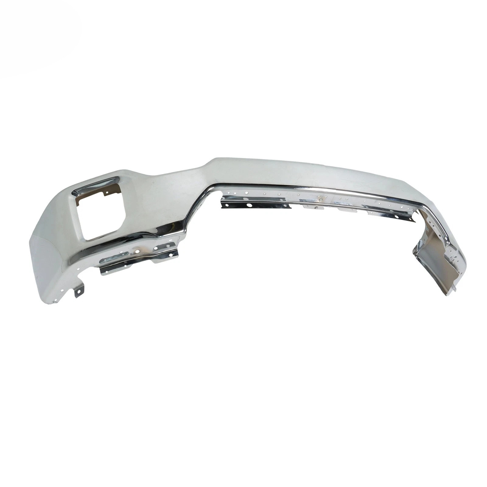 Chrome Steel Front Bumper For 2020-2023 GMC Sierra 2500 3500 HD W/o Sensor Holes