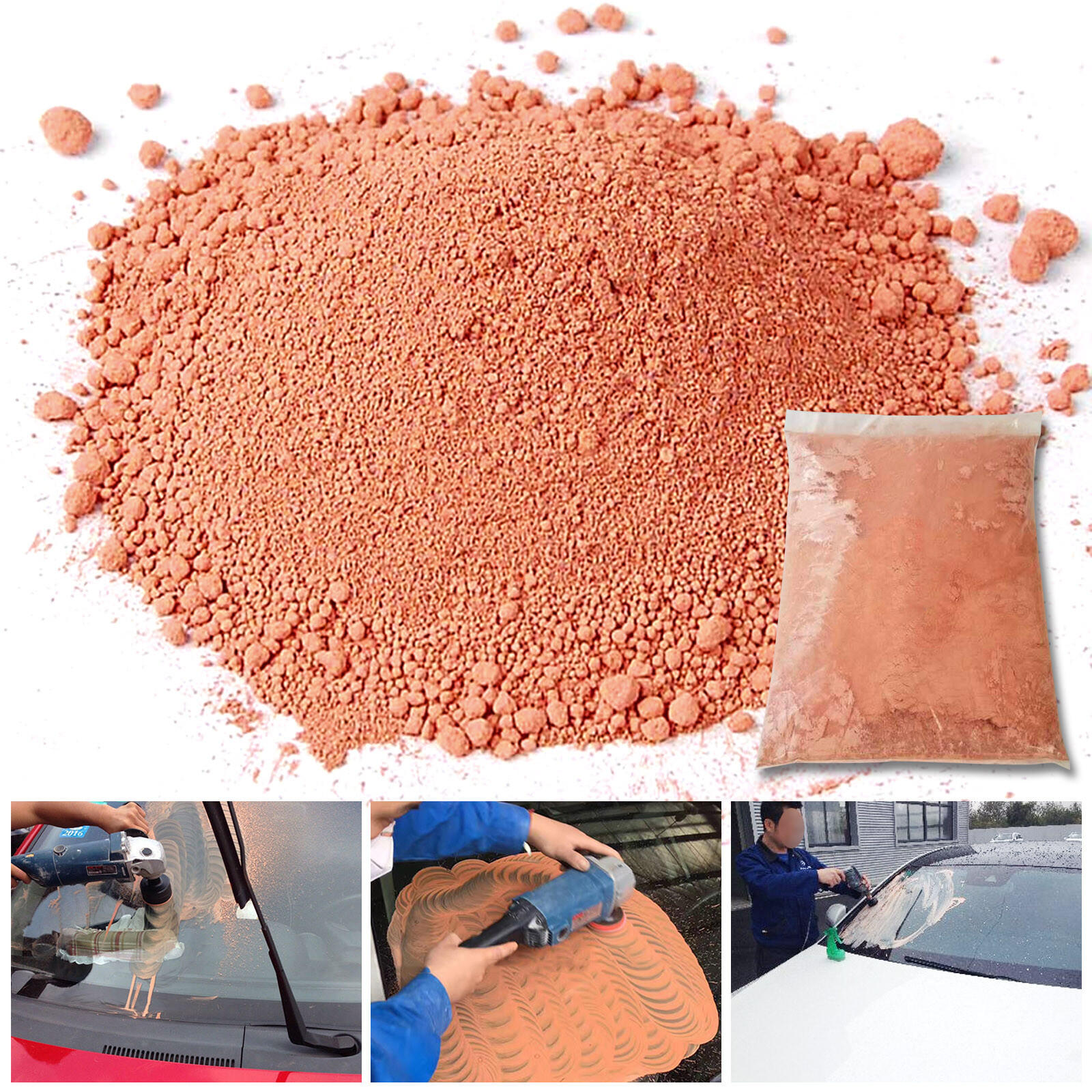 Cerium Oxide 50g Polishing Compound Glass Polishing Fine Powder for Car Windows