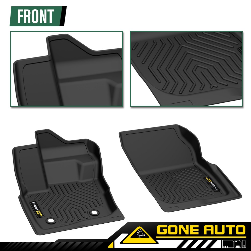 3Pcs TPE Floor Liner Fit For 2017-2020 Ford Fusion Floor Mats All-Weather