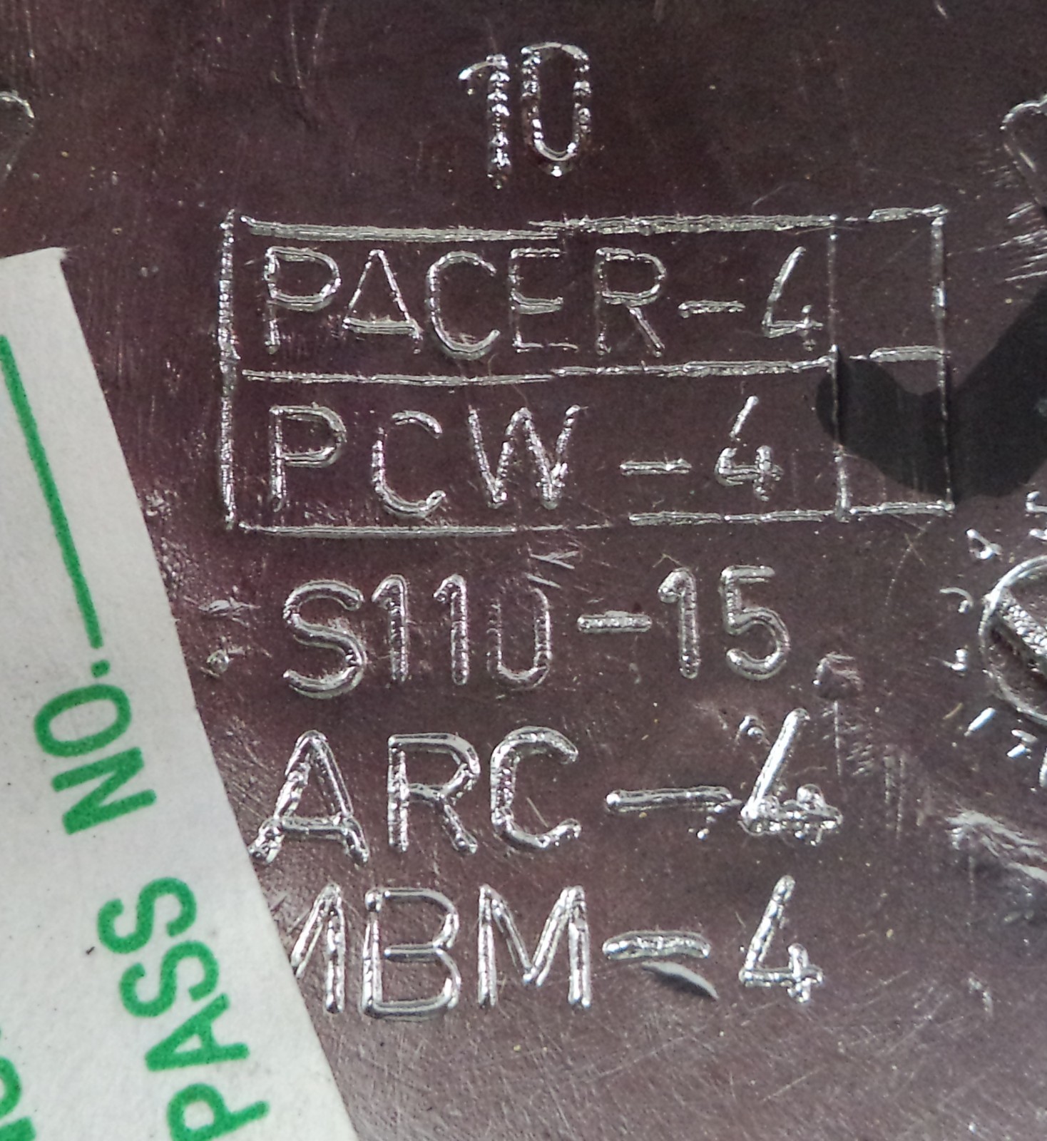 Pacer Wheels Chrome Custom Wheel Center Cap # PACER-4 / PCW-4 / S110-15 (1)