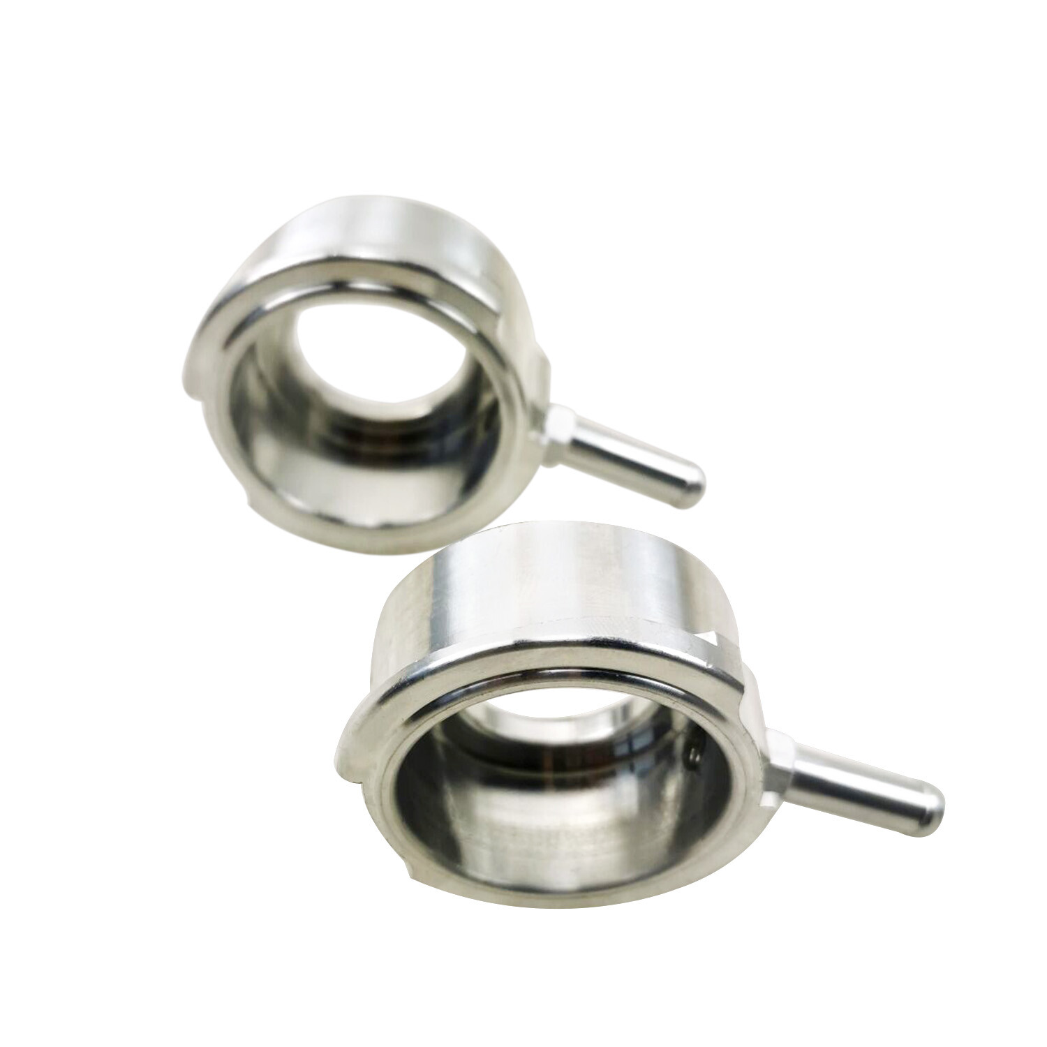 New Aluminum Billet Weld On Filler Neck for Radiator cap CNC precision machined1