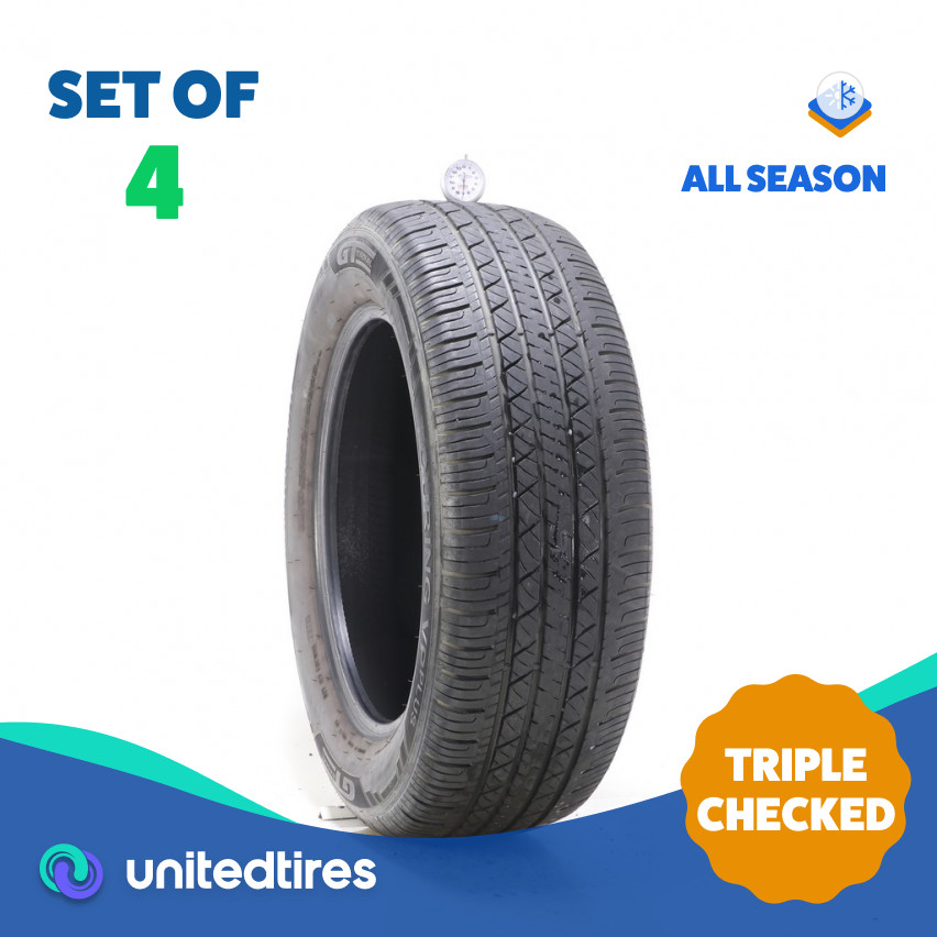 Set of (4) Used 235/60R18 GT Radial Touring VP Plus 107H – 7/32