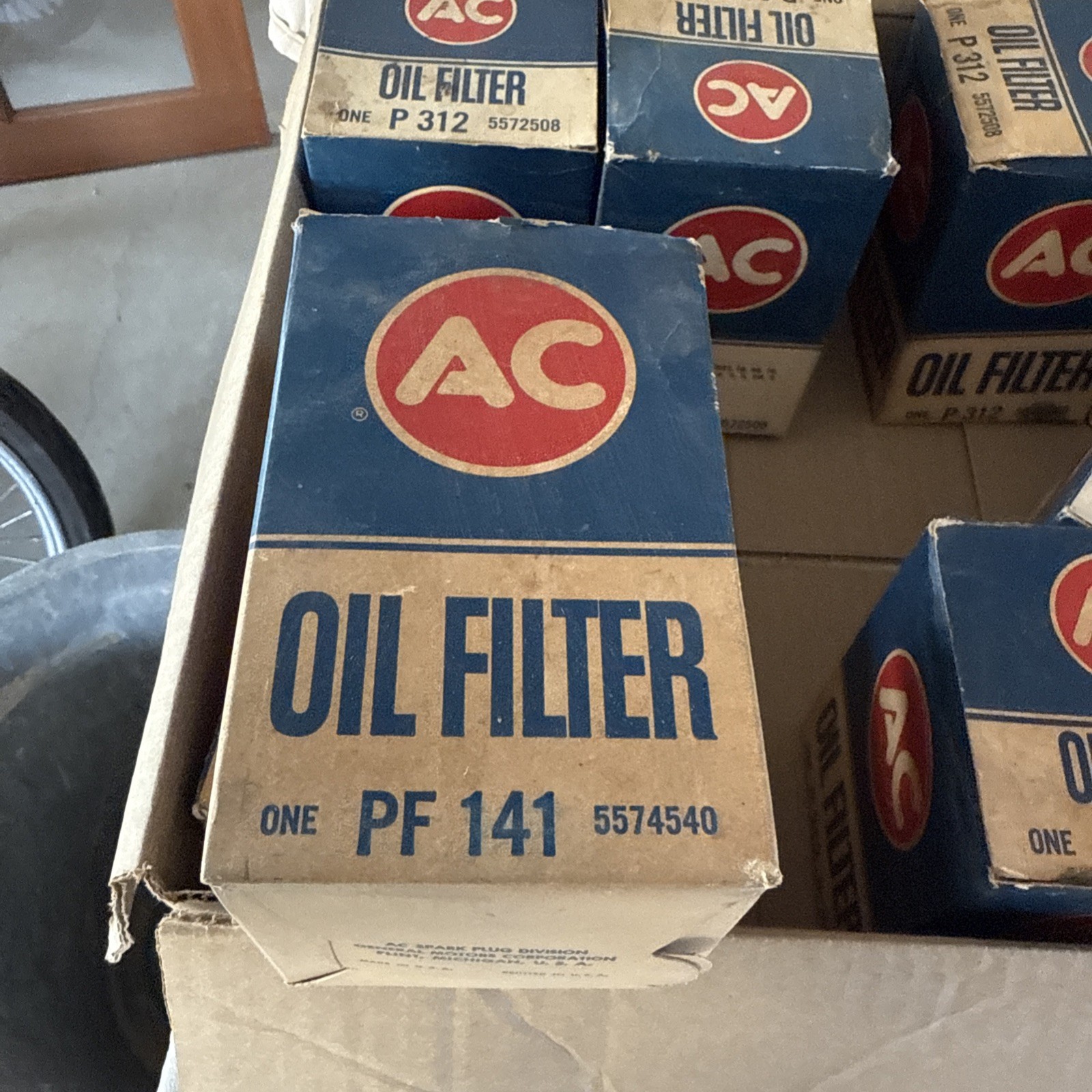 AC GM PF 210 PF210 141 312 306 OIL FILTER Vintage Lot New Old Stock Unused Chevy