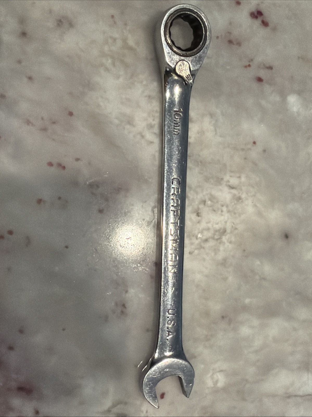 Craftsman 10mm Metric Reversible Ratcheting Wrench, GK Series, Part #42421 — USA