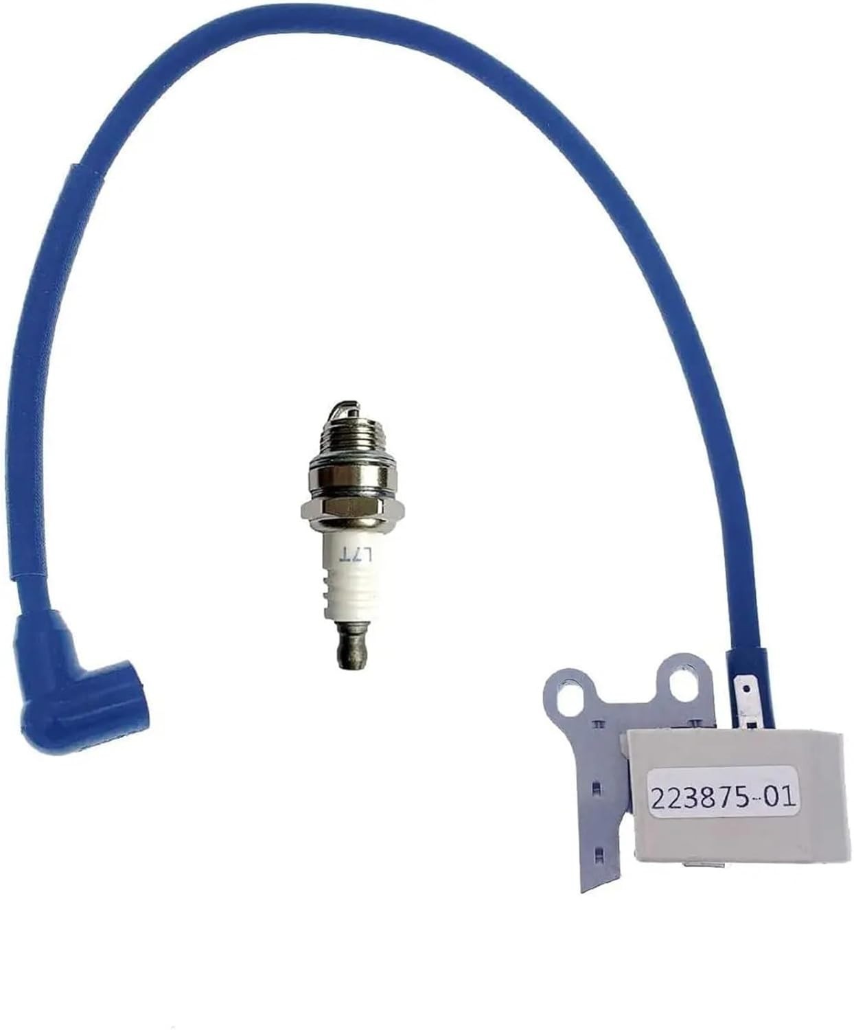 223875-01 Ignition Coil and Spark Plug Fit for McCulloch Chainsaw 10-10S 605 3.7